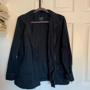 Abercrombie Blue Canvas Jacket